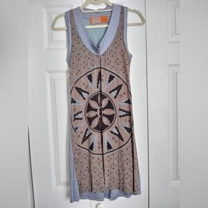 Muchacha A-line Sleeveless Retro Dress Sm